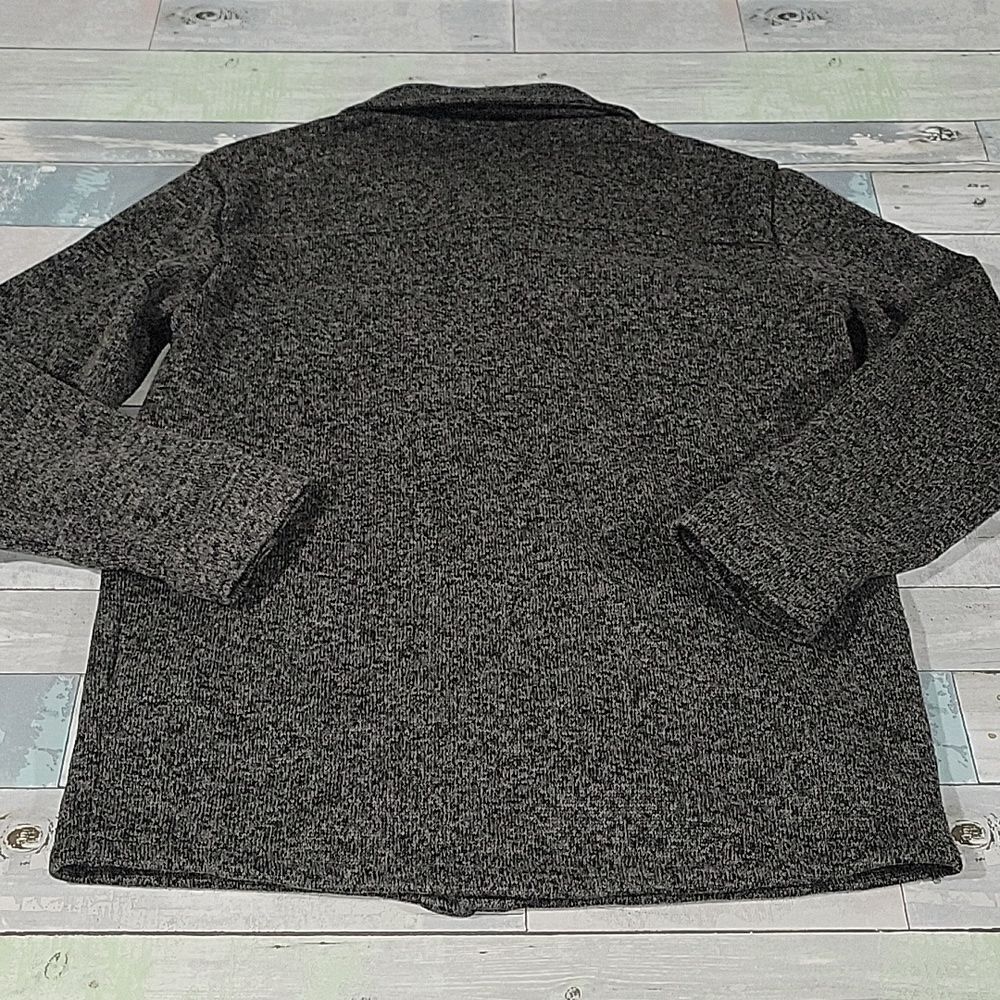 Quiksilver Button Down Gray Jacket sz Small - Picture 5 of 7